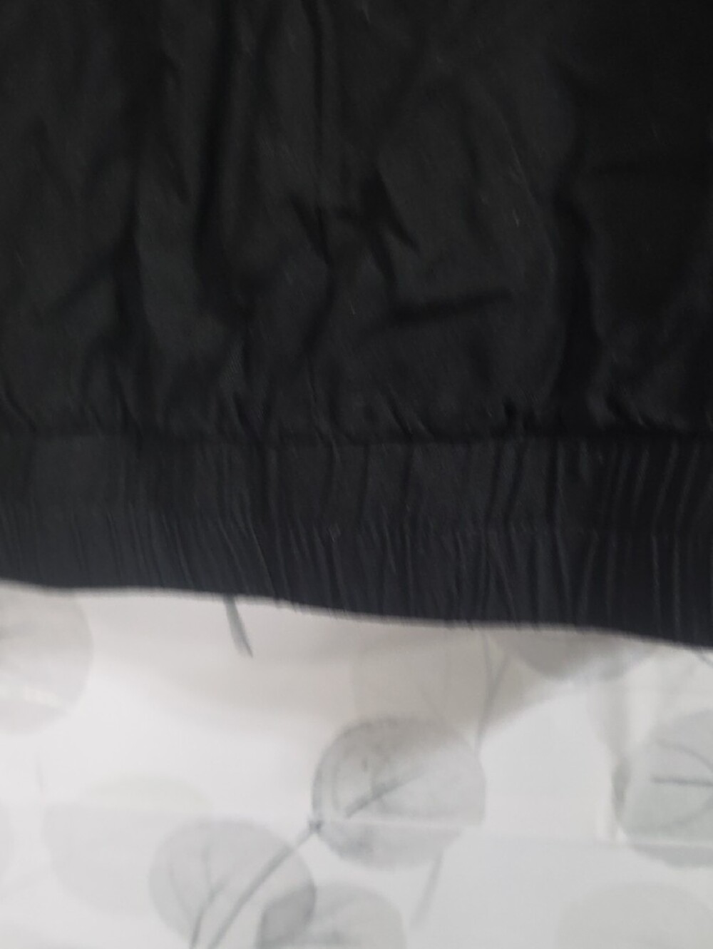 Black Cropped Dolman Sleeve Top - Casual Women's Crop - Picture 7 of 8